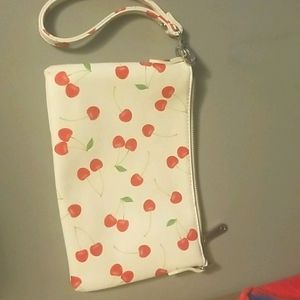 Cherries wrist purse